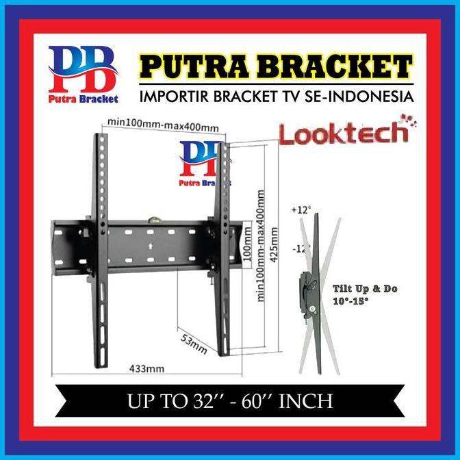 DV378 >> Braket tv 60 inch Braket tv 50 inch bracket tv 43 inch Braket tv