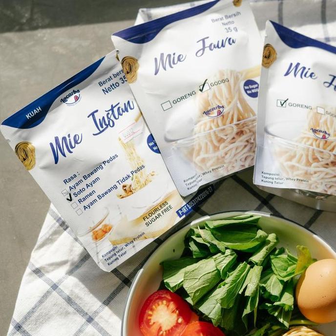 Mie Instan Goreng - Mie Lowcarb Mie Keto