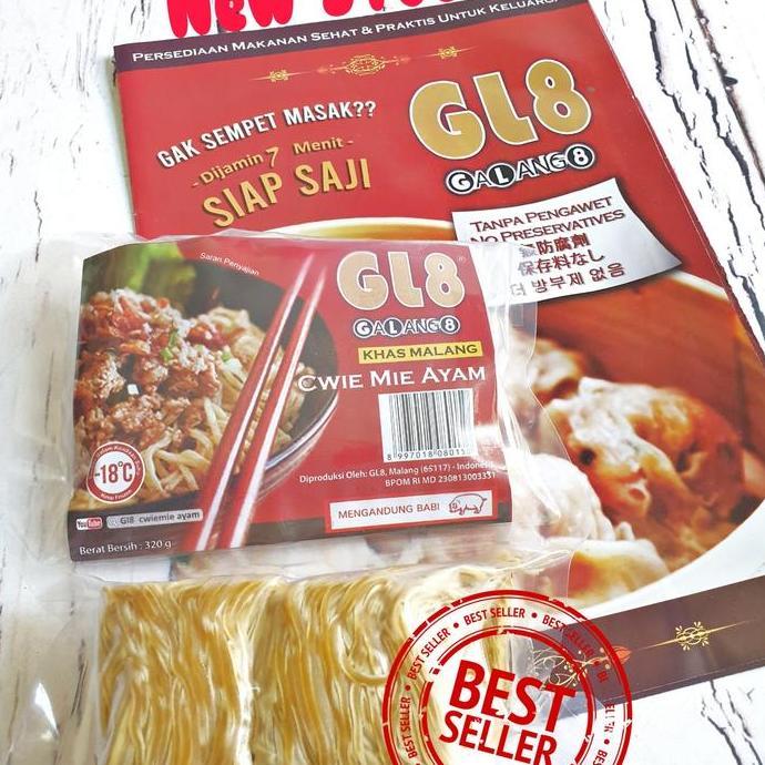 Bakmi Ayam Non Halal Cwie Mie Ayam Gl8 Frozen