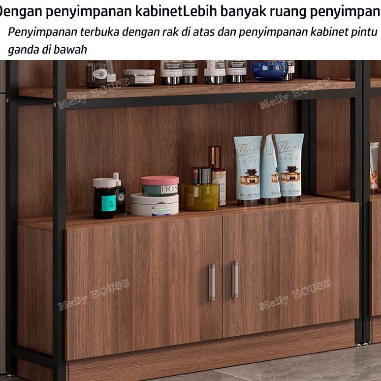 Rak Supermarket Rak Gondola Rak Market Rak Display Toko Rak Penyimpanan Gudang 100/120/140