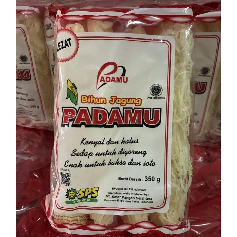 Bihun Jagung Padamu 350Gr 1Ball Isi 12Pcs