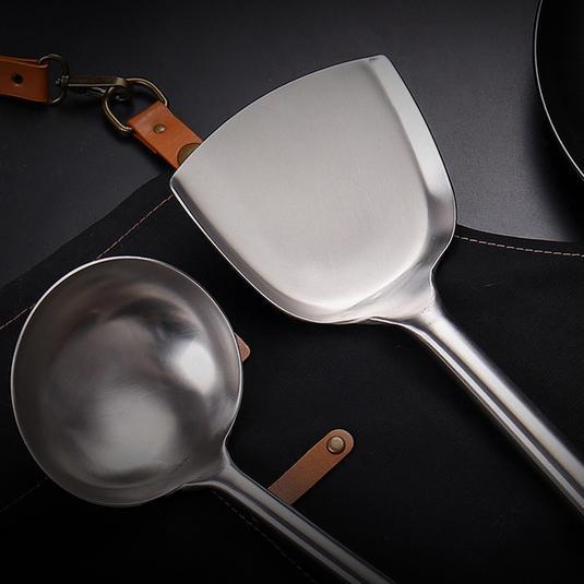 Bisa Cod Sotel Irus Stainless Terusan/Sutil Eros Panjang Sutil Sotel Nasi Goreng Plat Stainless Supe