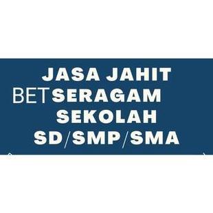 Jasa Jahit Bet Untuk 1 Baju Seragam Sekolah