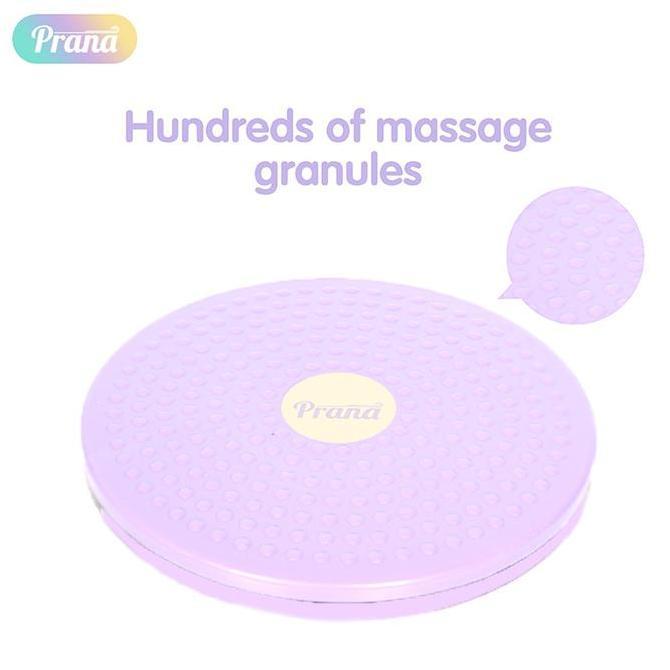 PRANA Magnetic Trimmer Jogging Body Plate Waist Twisting Alat Bakar Lemak-Alat Olahraga Putar Magnet