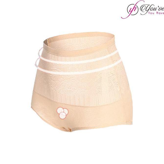 You'Ve (Youhave) 3Pcs Korset Celana Dalam Wanita Cd Wanita Korset Maxi Pakaian Dalam Wanita 300035
