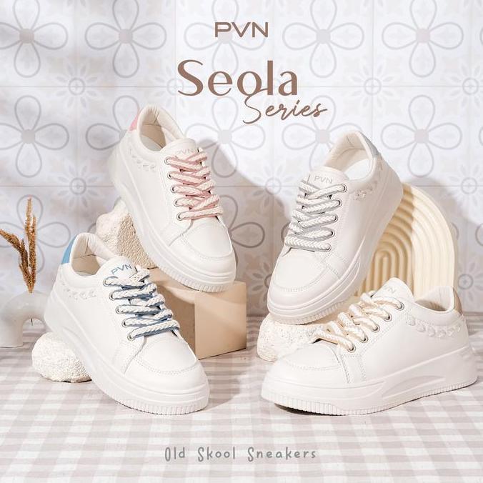 Pvn Seola Basic Sepatu Casual Sport Sneakers Wanita 279