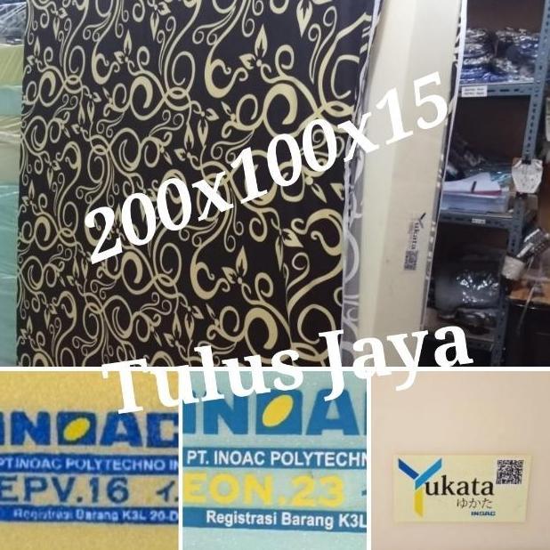200x100x15 Topper/Kasur Busa INOAC YUKATA
