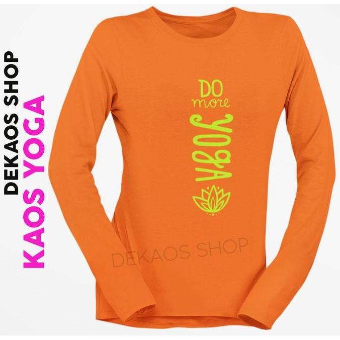 DV301 - KAOS YOGA WANITA / KAOS LENGAN PANJANG YOGA / BAJU YOGA WANITA / TSHIRT YOGA WANITA / ATASAN