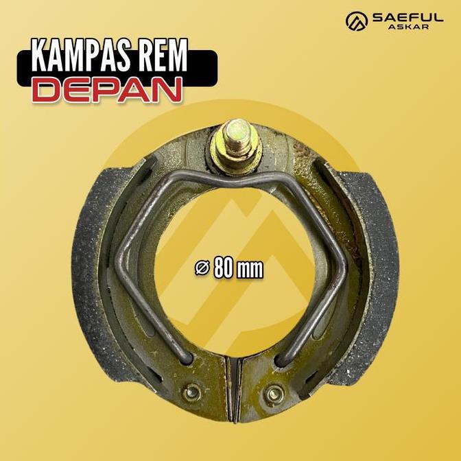 Promo Kampas Rem Depan Ukuran 80 Sepeda Listrik COD