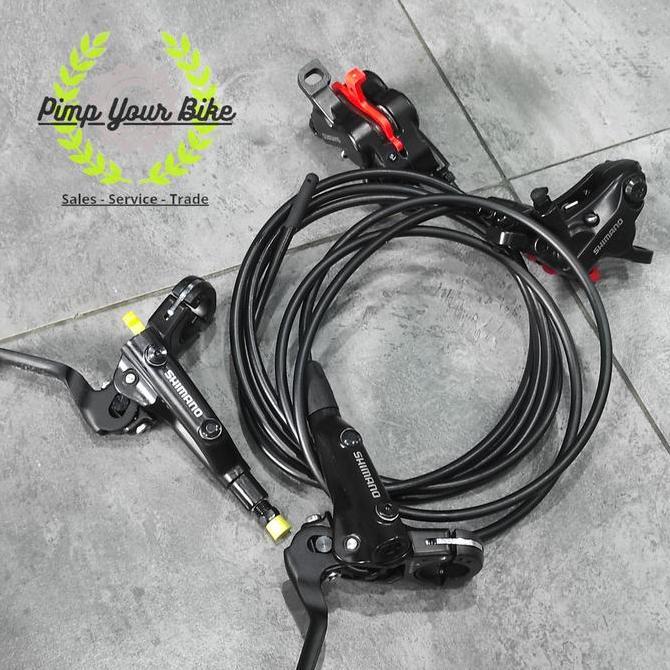 Promo Brakeset Shimano MT-520 4 Piston Deore SLX XT XTR Brake MT-501 COD