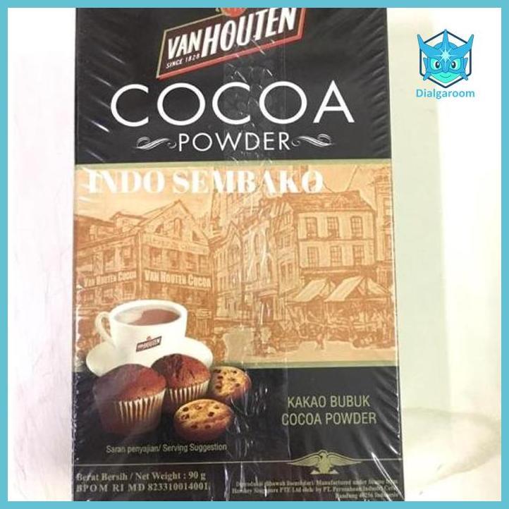 ( COKLAT ) COCOA POWDER VAN HOUTEN 80G / COCOA BUBUK 80G / COKLAT KAKAO BUBUK / COKELAT COCOA / BUBU