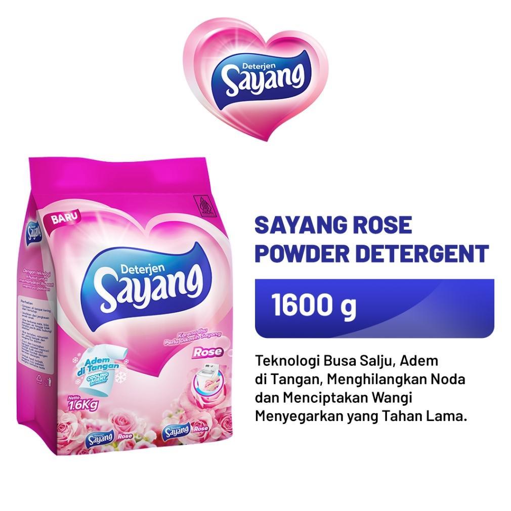 Sayang Rose Powder Detergent 1600GR