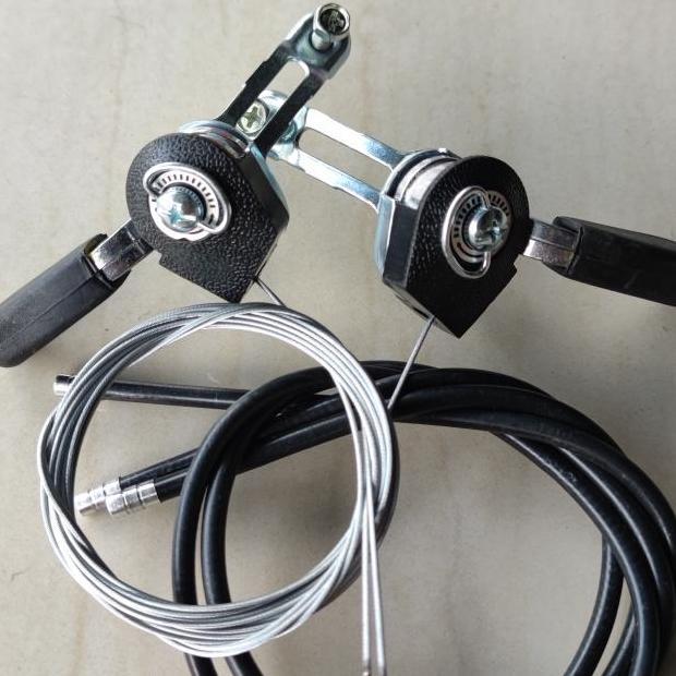 Promo shifter 5 6 7 speed model jempol sepeda federal jadul COD