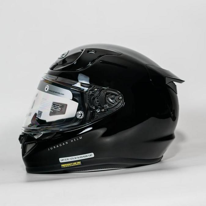 Helm Hjc Rpha12 Black Full Face