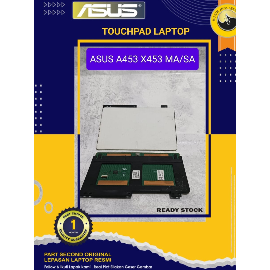 Touchpad Tochpad Trackpad Mousepad ASUS X453MA X453SA Module Part Laptop Second Original