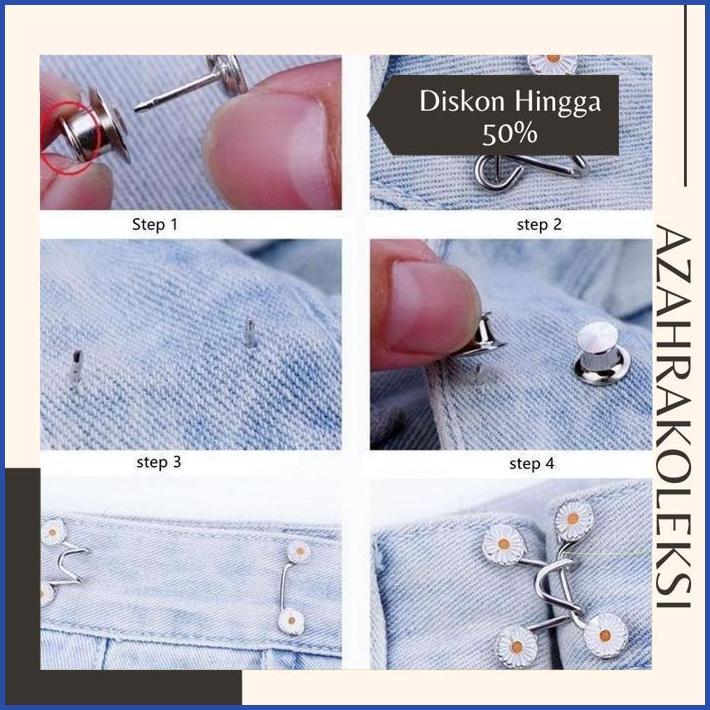 ad-77 PENGAIT KANCING CELANA JEANS KANCING PENGECIL JEANS KANCING PENGAIT JEANS Original