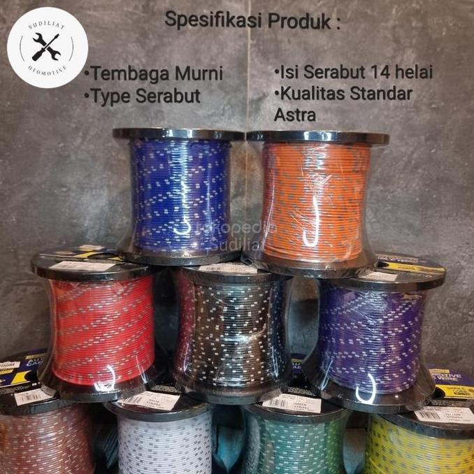 Diaryfresh - Kabel Bintik .5mm x 1M Standard Astra Mobil Motor