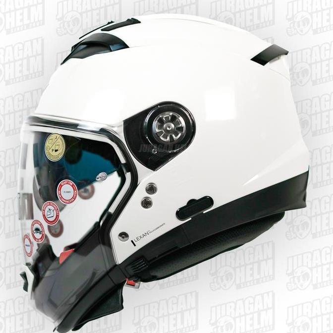 Nolan N70.2 Gt Classic Metal White 05