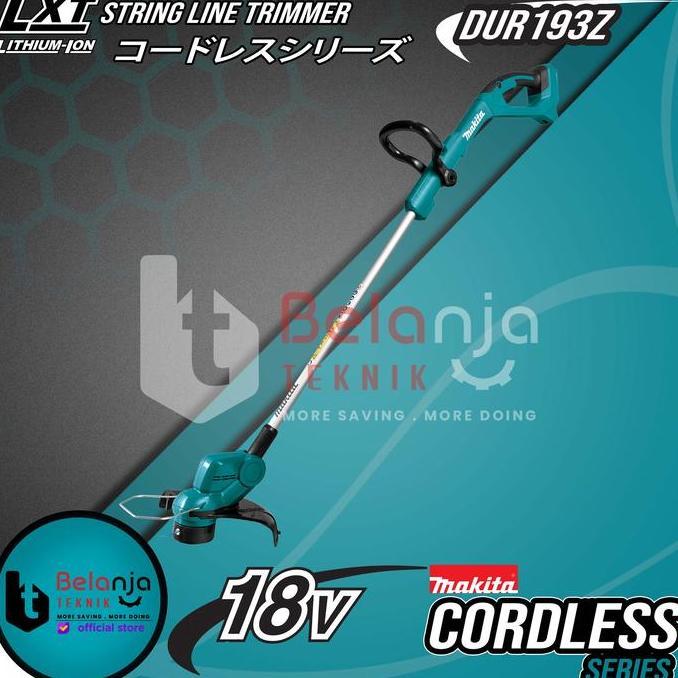 Makita Cordless String Line Trimmer Dur193Z Mesin Potong Rumput 18V