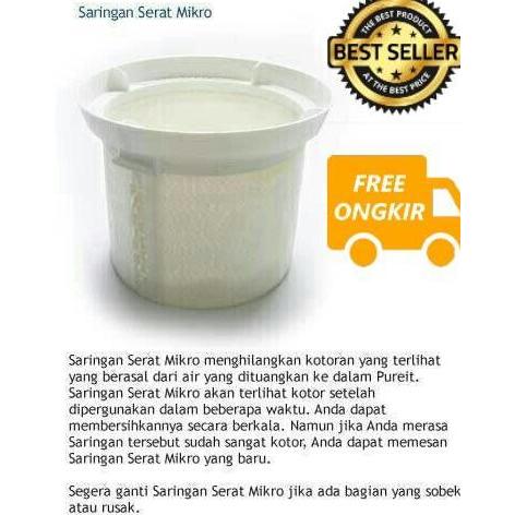 tikarigeovani - unilever pure it microfiber mesh filter putih