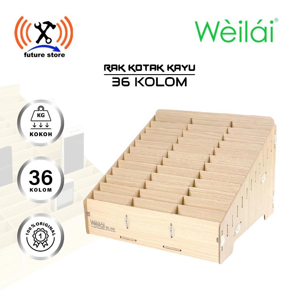 WEILAI WL 036 MANAGEMENT BOX MULTIFUGSI ORIGINAL - RAK KOTAK KAYU SPAREPART HP WEILAI - RAK MULTIGUN