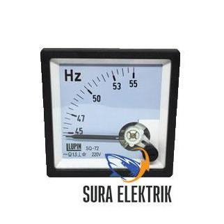 HZ METER JARUM 45 - 55Hz 72x72 LUPIN