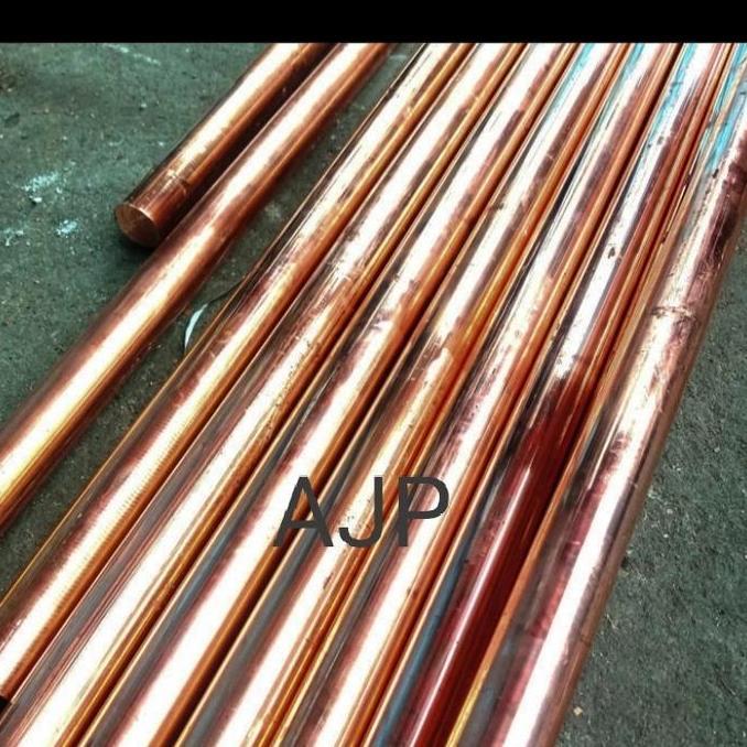 tembaga batangan 10mm x 20cm as tembaga