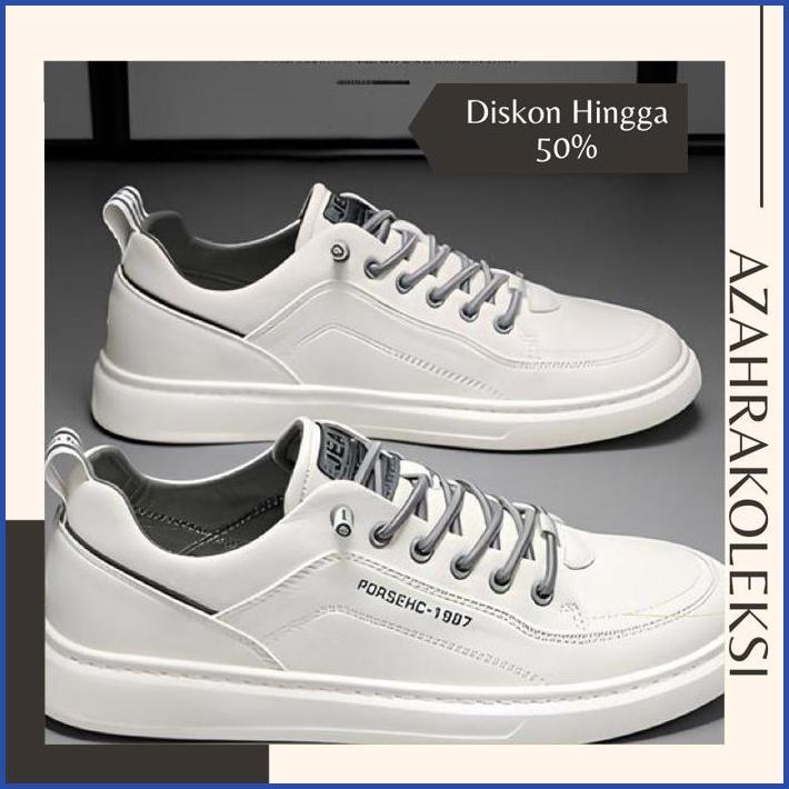 Ow42 Sepatu Sneakers Casual Sepatu Sekolah Pria Wanita Termurah