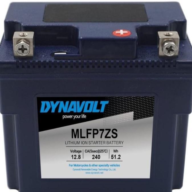 Aki Motor Yamaha Xmax/MT R 25 Dynavolt Lithium MLFP7ZS 8AH CCA 240