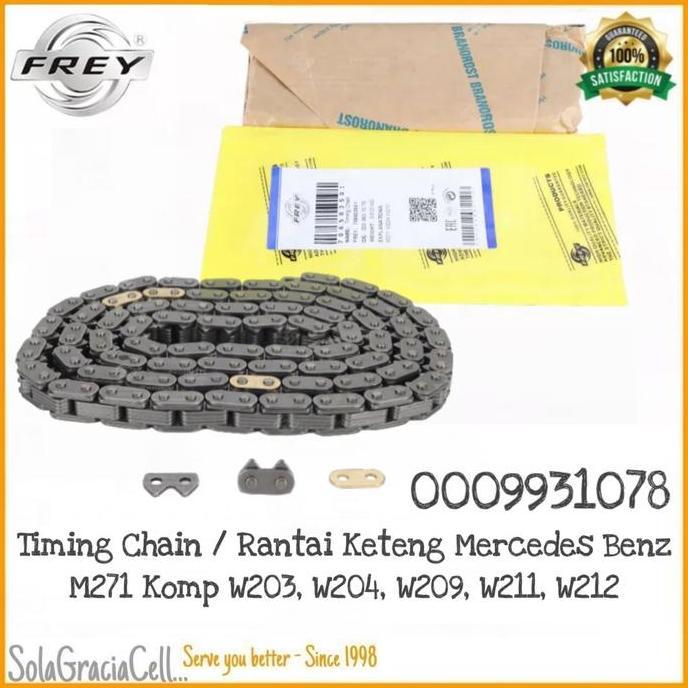 NEW Timing Chain / Rantai Keteng Mercedes W203 W204 W209 W212 - 0009931078