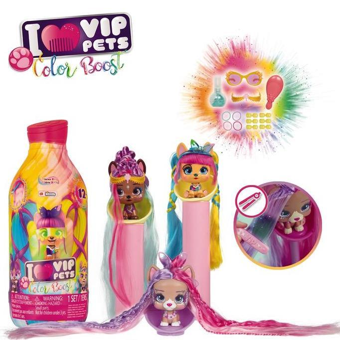 Surprise Toys - VIP PETS S3 COLOR BOOST