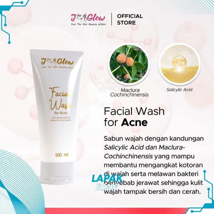 IK69 JGLOW Paket Acne Whitening 4in1 Skincare Jerawat Ringan, Bruntusan & Kulit Berminyak | BPOM Ori