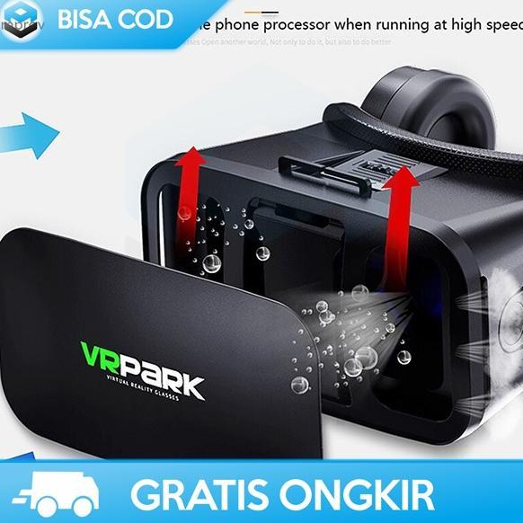 VIRTUAL REALITY VR BOX 3D WITH HEADPHONE TAFFWARE J20 FOR HP 6 Inch