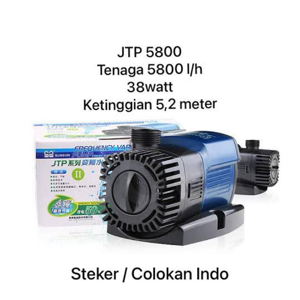 Sunsun JTP 5800 Pompa Kolam Celup Hemat Listrik