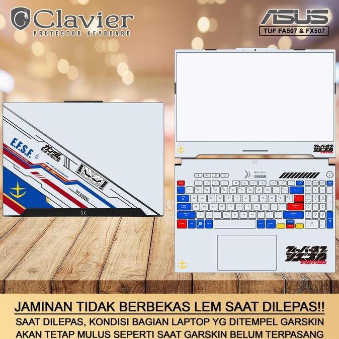 Cover Garskin Laptop Asus TUF Gaming A15 FA507 FA507R FA507RE Bening