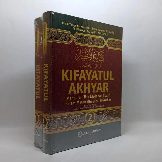 BEBAS ONGKIR - Buku Terjemahan Kifayatul AKhyar 2 Jilid