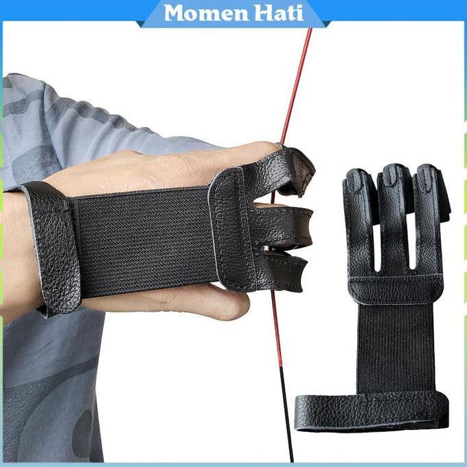 SHISHIO Archery Gloves / Sarung Tangan 3 Jari / Hand Glove Panahan / Protective Gear