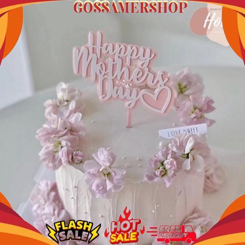 Murah Topper Happy Mother'S Day Hiasan Kue Hari Ibu Mother Day Untuk Mama Ibu Mom