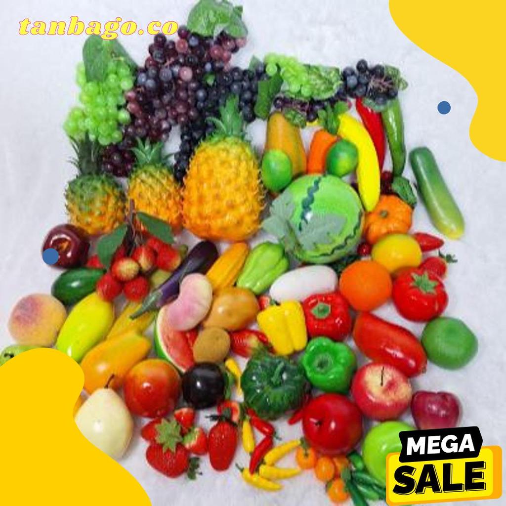Diskon Kemerdekaan Buah Hias Pajangan Artificial Buah-Buahan Palsu Buah Pajangan Replika Belimbing D