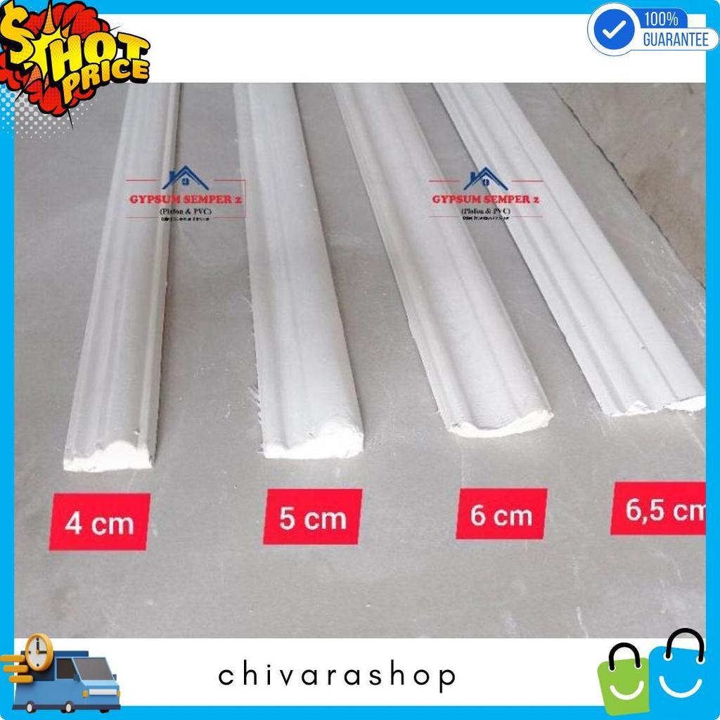 Cod Jabodetabek - Wall Moulding List Gypsum / List Moulding Gypsum / List Drop Ceiling Gypsum / Gyps