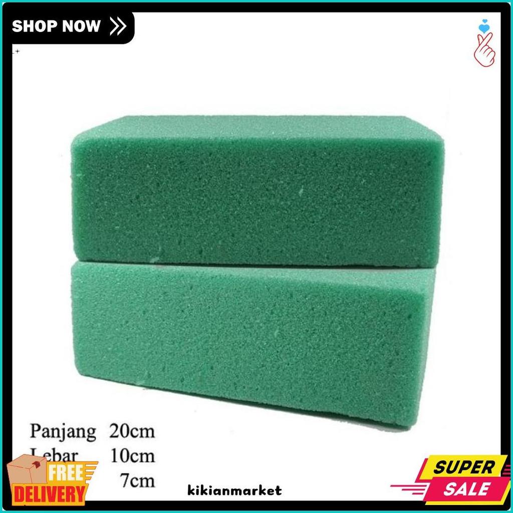 Cod Oasis Kering / Busa Bunga / Floral Foam/ Foam Bunga/ Vecto Dry Flower Dan Bublewrap