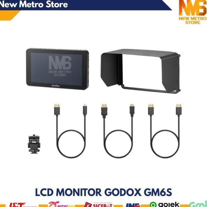 Godox GM6S Camera Monitor 4K HDMI Touchscreen / Godox GM6S