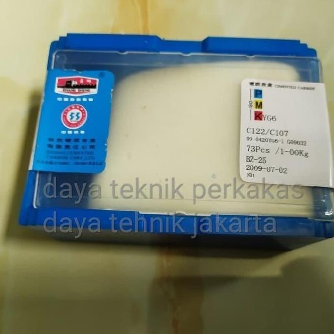 widia YG6 C122/C107 - betel widia -betel bubut widia - tip widia yg6 ori