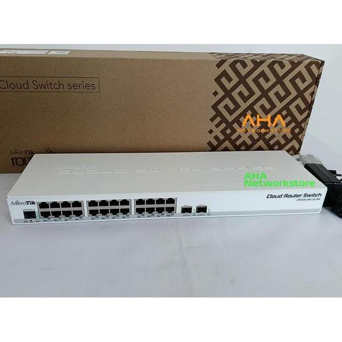 Mikrotik CRS326-24G-2S+RM 24Port Gigabit Mikrotik CRS326 24G 2S+RM