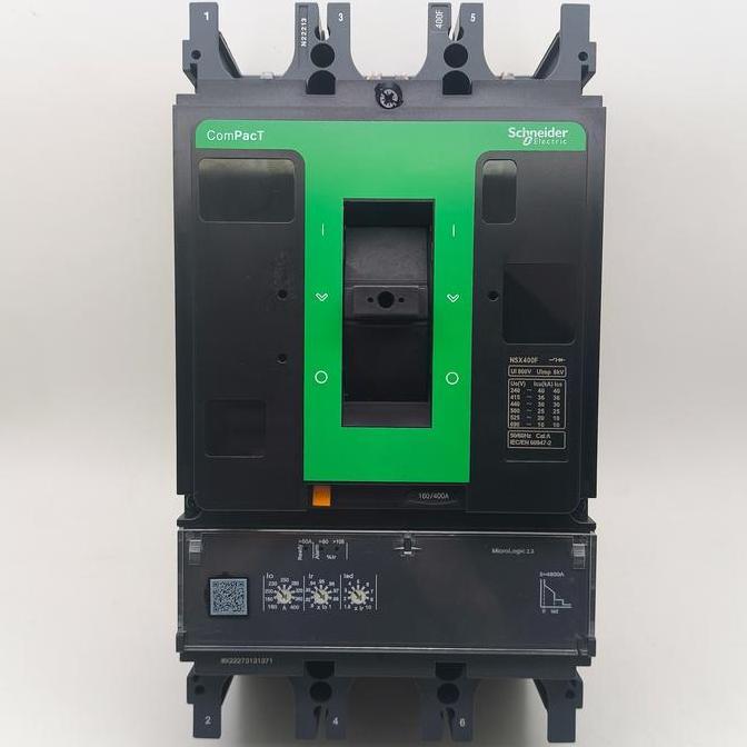 Promo MCCB Breaker NSX400F 3P 400A NSX 400F 3P 400A TM400D COD