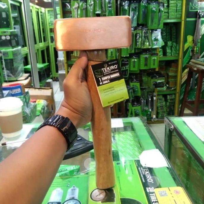 tekiro palu tembaga 2kg - palu tembaga tekiro ORI 4lb 2kg