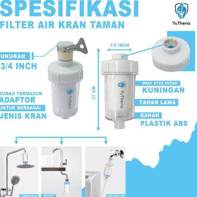 Filter Air Filter Kran Air Penyaring Kran Penjernih Air Yuthena