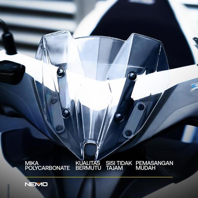 Yaba_Ban9 - Windshield / Visor Tameng Avenger Yamaha Aerox 155 Original