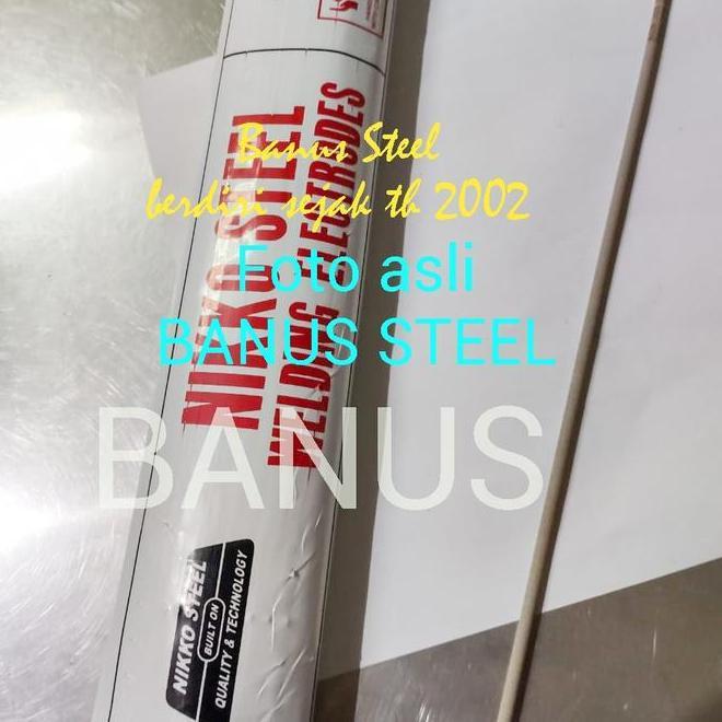 Kawat Las Stainless 2,6 Mm Nikko Steel Nsn 308 Kawat Las Cantum Per Kg