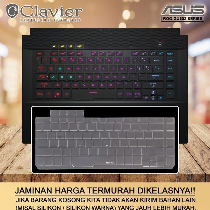 TERMURAH - Keyboard Protector Cover Asus ROG GU502 GU502G GU502GU GU502L GU502LU